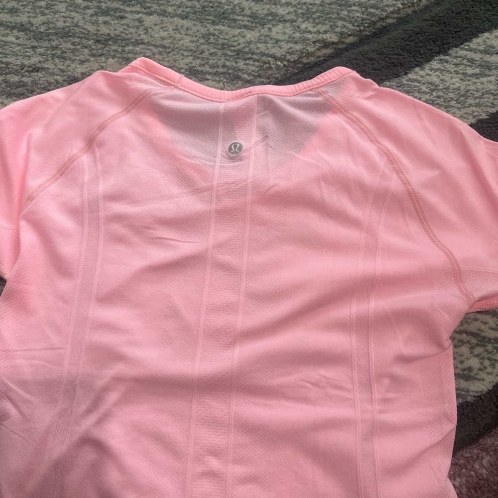 lululemon athletica Pink Short Sleeve Tee